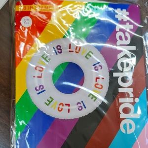 New! #Takepride Love is Love Pride Pool Float Inflatable 33”